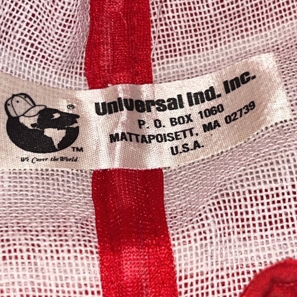 Vintage Red Fightin' Hoosiers Trucker Hat - Picture 6 of 6